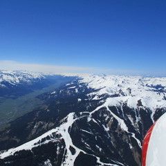 Flugwegposition um 11:32:47: Aufgenommen in der Nähe von Gemeinde Zell am See, 5700 Zell am See, Österreich in 2549 Meter